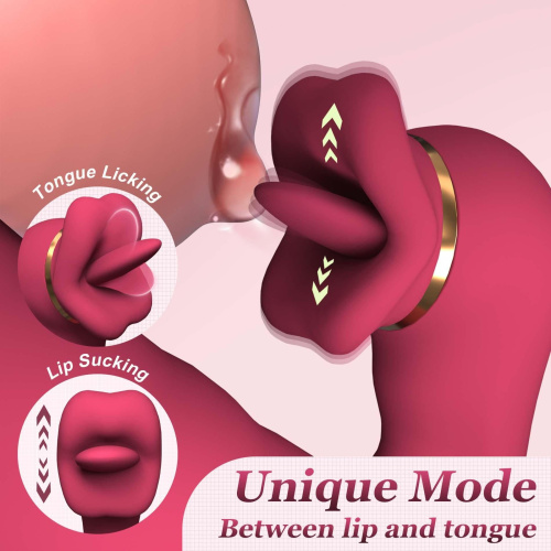 Вибратор кролик B - Series Fox Red Vibrator Rotating And Licking Functions
