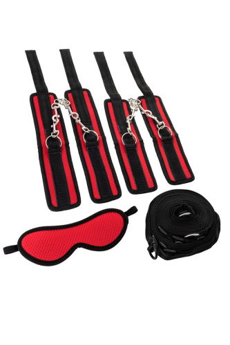Anonymo Bondage Set - Бондажный набор, (красный)