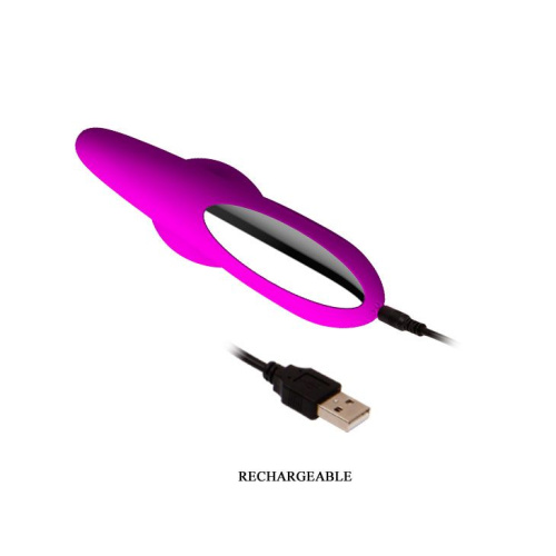 LyBaile Pretty Love Beckie Prostate Stimulator - Массажер простаты, 10х3,5 см (розовый)
