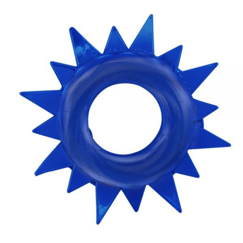 Get Lock Cock Rings Set Blue - Набор эрекционных колец 4 шт, 3 см (синий)