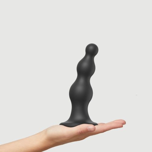 Анальна ялинка насадка для страпону Strap-On-Me Dildo Plug Beads, 14,8х4,6 см розмір L - купити в Києві, Україні