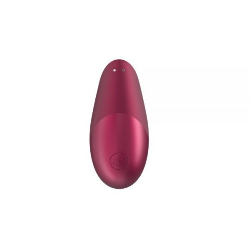 Womanizer Liberty Red Wine + Лубрикант 50 мл - Вакуумный стимулятор клитора, 10.4х5.5 см (бордовый)