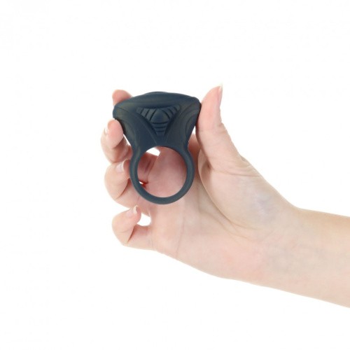 Lux Active Circuit Vibrating Cock Ring - віброкільце з пультом керування, 8х3.2 см (синій) - купити в Києві, Україні