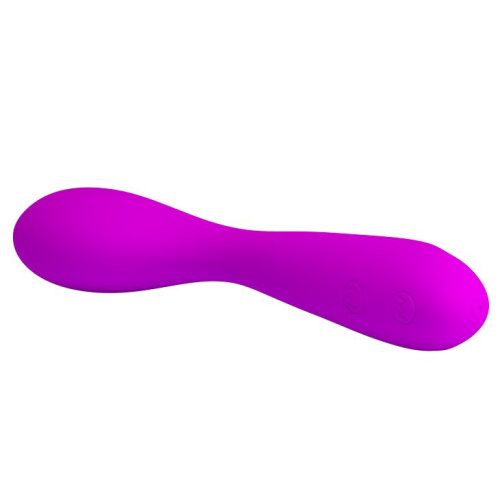LyBaile Pretty Love Nigel Vibrator - гибкий вибратор для точки G, 17х2.7 см (фиолетовый)