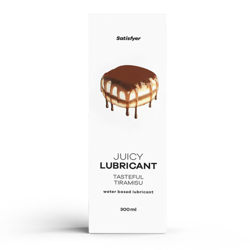 Лубрикант на водной основе Satisfyer Juicy Lubricant, 300 мл (тирамису)