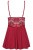 Obsessive 810-BAB-3 babydoll UA79129 - Комплект, S/M, (красный) Obsessive 810-BAB-3 babydoll UA79129 - Комплект, S/M, (красный)