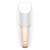 Satisfyer Love Triangle - Вакуумний кліторальний стимулятор з вібрацією, 14.5х5.6 см (білий) - купити в Києві, Україні