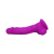 Coloursoft Soft Dildo - Цветной фаллоимитатор на присоске, 13х4 см (фиолетовый)