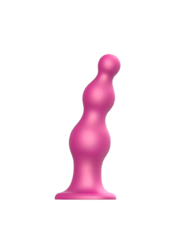 Анальна ялинка насадка для страпону Strap-On-Me Dildo Plug Beads, 12,8х4 см розмір S - купити в Києві, Україні