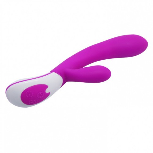 LyBaile Pretty Love Colby Vibrator - Силіконовий вібратор-кролик, 21.5х3.5 см - купити в Києві, Україні