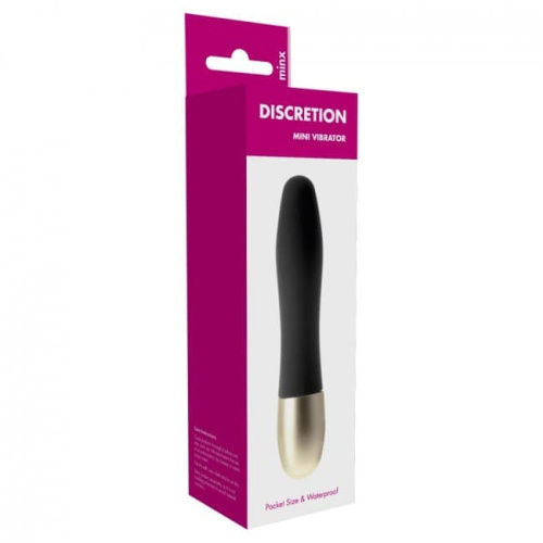 Minx Discretion Bullet Vibrator Black OS - Мини-вибратор, 8х2 см