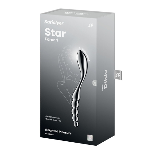 Металевий дилдо Satisfyer Star Force 1 - купити в Україні | Секс шоп SEX-SHOP.ua