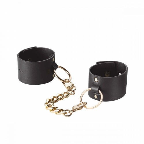 Bijoux Indiscrets Maze - Wide Cuffs - Наручники (чёрные)