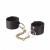 Bijoux Indiscrets Maze - Wide Cuffs - Наручники (чёрные)