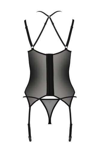 Корсет Passion DROSERA CORSET black, XXL/XXXL