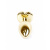 Boss Jewellery Gold Heart Plug Rose - Анальна пробка з кристалом, 7х2,7 см (рожевий) - купити в Києві, Україні Boss Jewellery Gold Heart Plug Rose - Анальна пробка з кристалом, 7х2,7 см (рожевий) - купити в Києві, Україні
