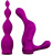 Adrien Lastic AD-2X - Anal set - насадки для двустороннего вибратора, 18.2х3.7 см. (фиолетовый) Adrien Lastic AD-2X - Anal set - насадки для двустороннего вибратора, 18.2х3.7 см. (фиолетовый)