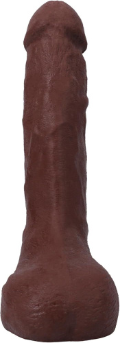 Кончающий фаллоимитатор Doc Johnson The Realistic Cock ULTRASKYN Squirting 9,5 Inch, 21,6 см
