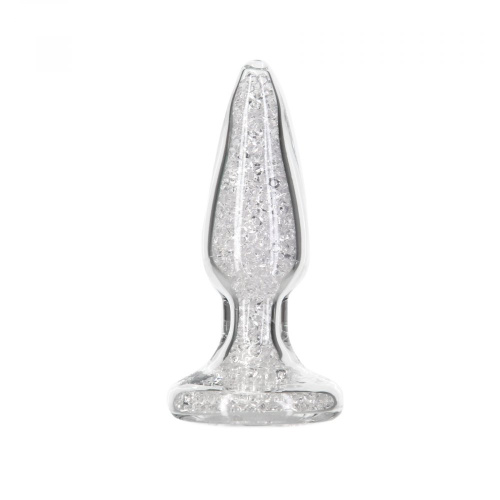 Pillow Talk Fancy Luxurious Glass Anal Plug - Стеклянная анальная пробка, 10.1х3 см