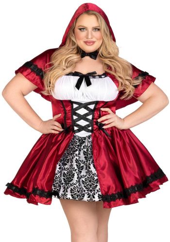 Эротический костюм Красной шапочки Leg Avenue Gothic Red Riding Hood, XL/XXL