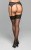 SoftLine Stockings 5541 - Чулки на силиконе, 3 (чёрный)