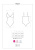 Эротическое боди с вышивкой Obsessive 818-TED-1 (S/M)
