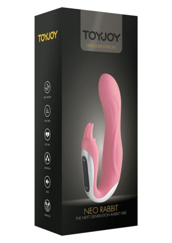 Вибратор-кролик Toy Joy Neo Rabbit