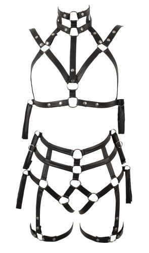 Портупея набор для бондажа Bad Kitty Bondage Set, L/XL