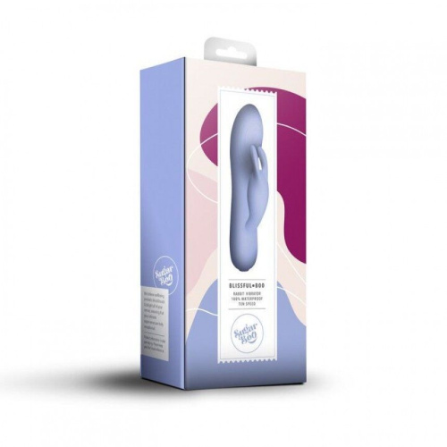 SugarBoo Blissful Boo - Вибратор-кролик, 18х3.9 см
