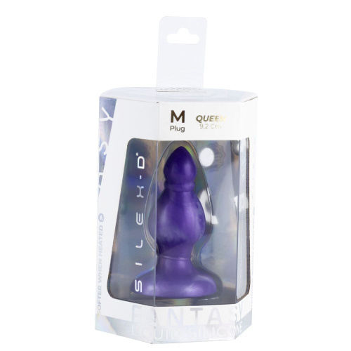 Анальна пробка SilexD Fantasy - Queen, M - купити в Україні | Секс шоп SEX-SHOP.ua