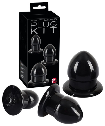 Набір анальних пробок Anal Stretching Plug Kit - купити в Києві, Україні