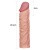 LoveToy Pleasure X-Tender Penis Sleeve Flesh Add 2" - Удлиняющая насадка-реалистик, +5 см (телесный)