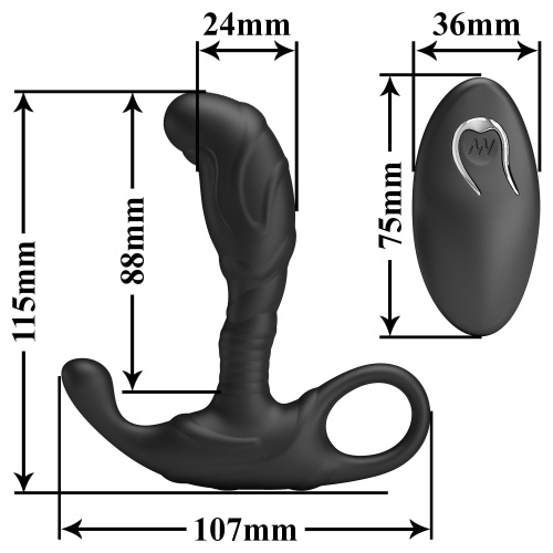 Масажер простати - Mr.Play Remote Control Prostate Massager - купити в Україні | Секс шоп SEX-SHOP.ua
