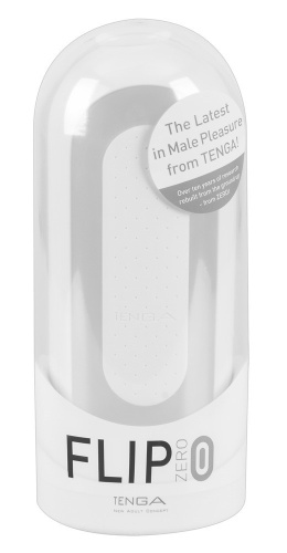 Tenga Flip Zero инновационный японский мастурбатор, 18 см (белый)