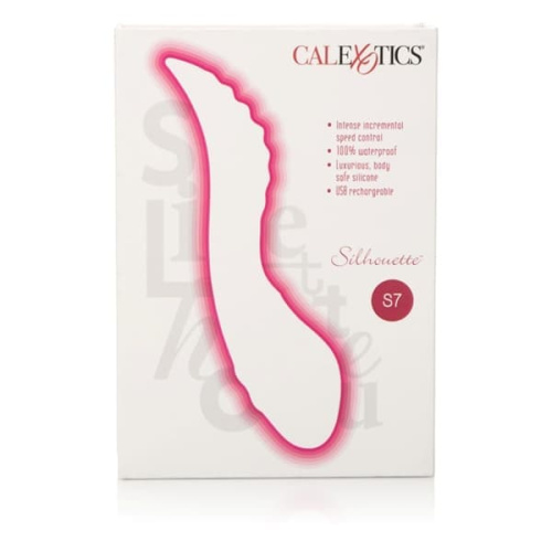 California Exotic Novelties Silhouette S7 - Интимный вибромассажер, 16х3,25 см (красный)