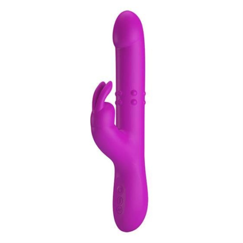 Pretty Love Reese Vibrator Purple - Вибратор кролик, 24,8 см (фиолетовый)