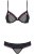 Obsessive 819-Set-1 - Эротический комплект с бантиками, S/M (чёрный) Obsessive 819-Set-1 - Эротический комплект с бантиками, S/M (чёрный)
