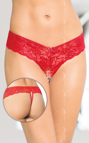 SoftLine - Thongs 2440 - Трусики женские, M/L (красные)