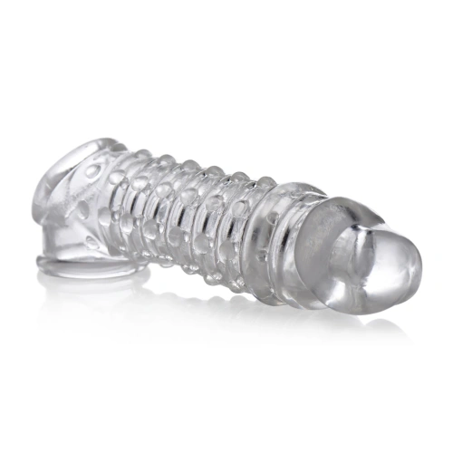 Size Matters 1.5" Inch Penis Enhancer Sleeve - Clear - Насадка на пенис, 17,7 см (прозрачный)