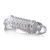 Size Matters 1.5" Inch Penis Enhancer Sleeve - Clear - Насадка на пенис, 17,7 см (прозрачный)