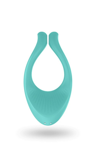 Satisfyer Endless Love (ex. Partner Multifun 1) - многофункциональный вибратор для пар, 13х6,5х3,5 см (бирюзовый)