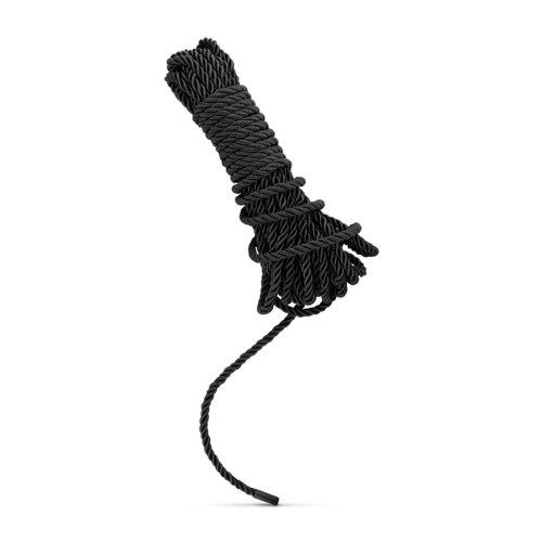 Bedroom Fantasies Kinbaku Rope - Роскошная веревка для Шибари, 10м (чёрный)