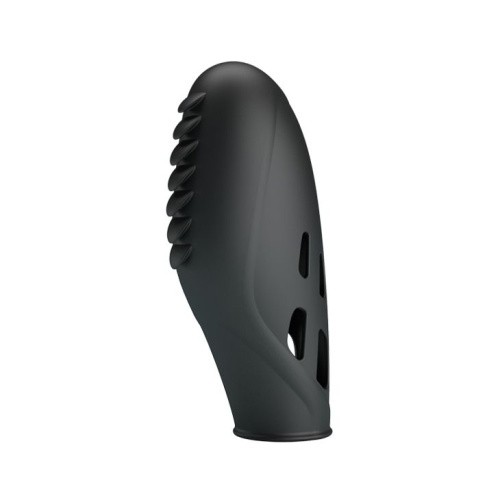 Pretty Love Gilo Finger Vibrator Black - Насадка на палец, 7.8х2.8см (чёрный)