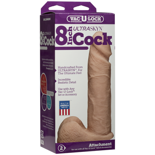 Фаллоимитатор Vac-U-Lock UR3 8", 18,5 см