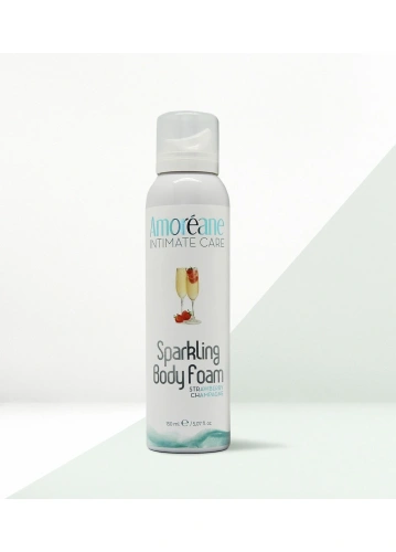 Amoreane Sparkling Body Foam Strawberry Champagne - Масажна піна (150 мл) - купити в Києві, Україні