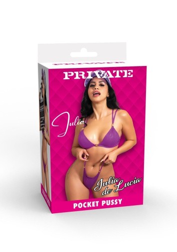 Private Julia De Lucia Pocket Pussy - Маструбатор, 14 см (телесный)