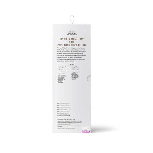 Cosmopolitan Luminous Rabbit Vibrator - силиконовый вибратор кролик, 24.1х3.3 см