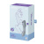 Satisfyer Curvy Trinity 3 - Вакуумный вибратор и стимулятор для точки G, 17.5х5.3 см (серый)