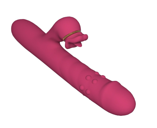 Вибратор кролик B - Series Fox Red Vibrator Rotating And Licking Functions