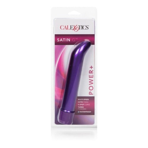 California Exotic Novelties Satin G - Вибратор, 17х3 см. (фиолетовый)